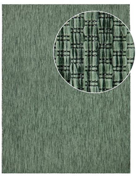 Binnen- en buitenkleed Venezia groen 120x160 cm