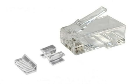 DANICOM UTP CAT6a RJ45 Connector - voor soepele kern - 10 stuks