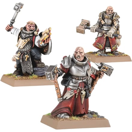 Beeldje Games Workshop Warhammer ToW - Empire de L'Homme : Pretres Guerriers de Sigmar