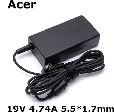 EISENZ Acer Laptop Adapter 19V 4.74A – Plug 5.5x1.7mm – Snelladen – Hoge Compatibiliteit - EZ1131