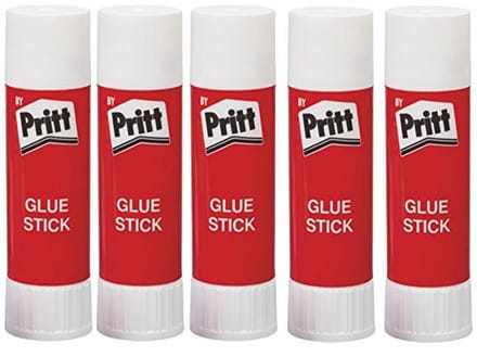 Lijmstiften Set - Hobby Lijm - Creatief Knutselen - Oplosmiddelvrij - 5 stuks - Transparant