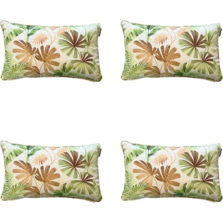 Madison - Sierkussen Axel - Multikleur - 50x50x10cm - Set van 4