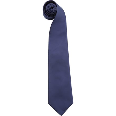 Premier Heren Kleuren Mode Stropdas (Marine)