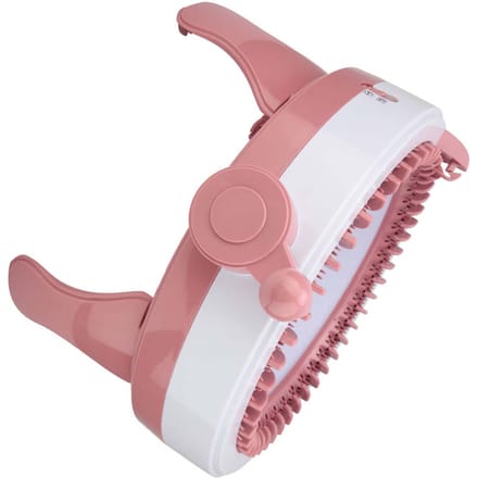 DIY Plastic Handbreimachine Naaimachine Kinderen Weven Speelgoed Gereedschap Accessoires(48 naalden) white