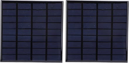 Zonnepaneel Set - Zonnelader Module - Speelgoed Opladen - Hoog Lichteffect - 2 Watt 9V