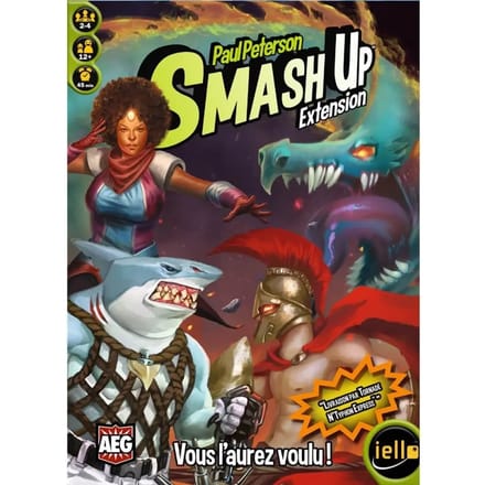 Bordspellen ext.6 IELLO Smash Up - Vous l'Aurez Voulu