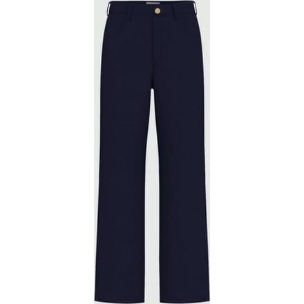 Vrouwen Straight Pants Blauw