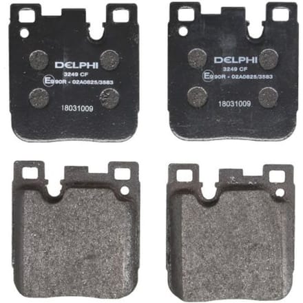 Remblokset DELPHI LP3249, achter