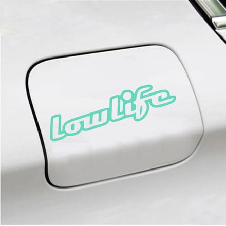 Bumpersticker - Lowlife - 6,3 X 22,1 - Mint