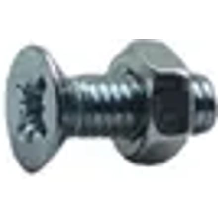 Sencys Grendelbout - Staal - Gegalvaniseerd - M4x12 Mm