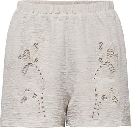 ONLY - ONLEVALOU METTE EMBROIDERY SHORTS WVN Dames Korte broek
