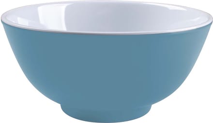Bo-Camp - Kom - Two-Tone - Melamine - 4 Stuks - Blauw