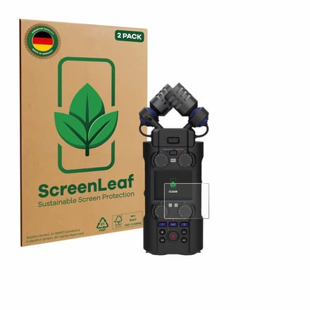 2 Stuks Screenprotector voor Zoom H5 Studio - Hoogwaardige Beschermfolie transparant