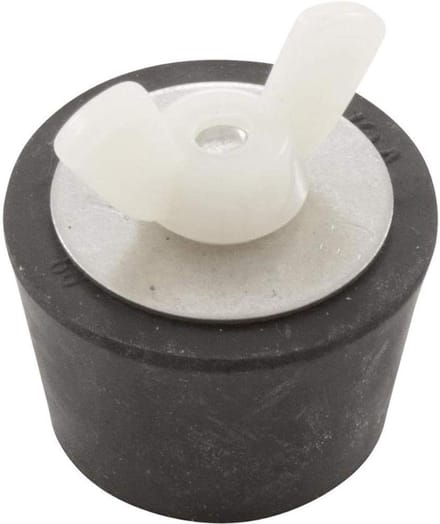 Winterstop Plug - Expansie Plug - Afsluiten Leidingen - Taps Toelopende Zijkanten - 1.5 Inch - Wit