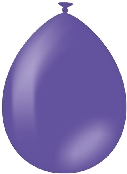 Balloons 25 pcs. purple | 6 stuks