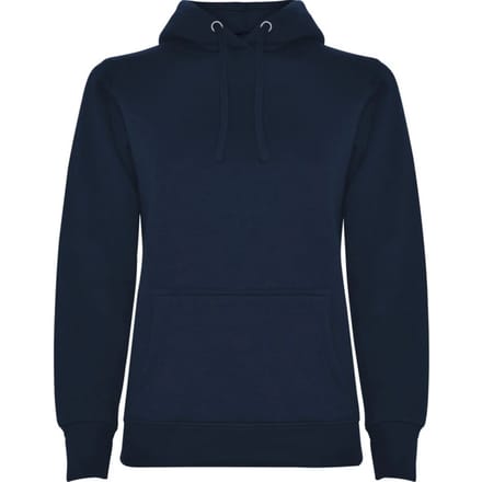 Roly Dames/Dames Urban Hooded Polycotton Sweatshirt (Marineblauw)