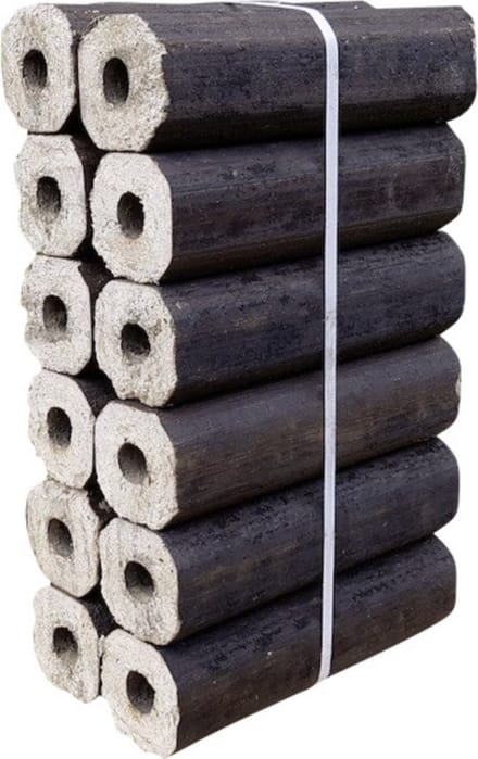 PINI KAY hardhouten briketten - 12 stuks - 10 kg.