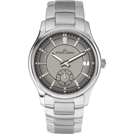 Jacques Lemans - 1-2197L - Polshorloge - Heren - Kwarts - Derby