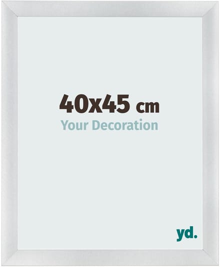 Your Decoration - Fotolijst 40x45 cm - MDF - Zilver Mat - Pisa