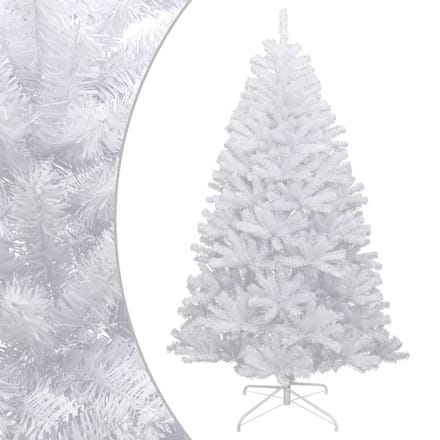 vidaXL - Kunstkerstboom - met - scharnieren - en - sneeuw - 210 - cm