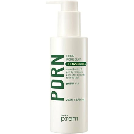 [maak blz:rem] PDRN Pore Clay Reinigingsmelk 200ml white