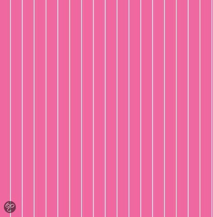 Dutch Wallcoverings Kinderbehang - Papierbehang - Streep - Roze/Wit