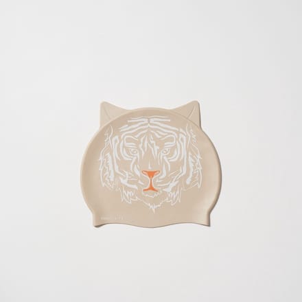 Sunnylife - Kids Swimtime Badmuts Tully the Tiger - Siliconen - Bruin