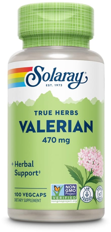 Solaray Valeriaan 470 mg - 100 vegacapsules