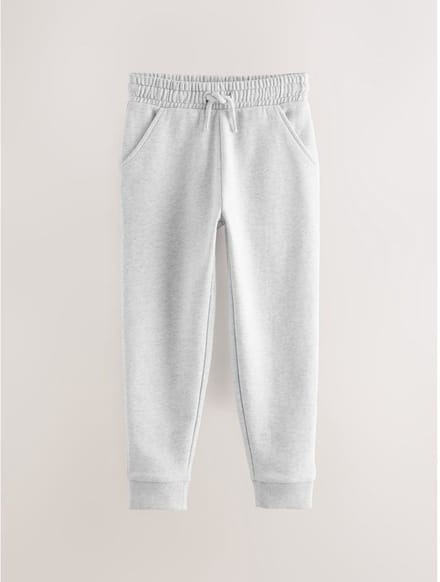 Next - Meisjes - Zachte jersey joggingbroek met normale pasvorm - Grijs