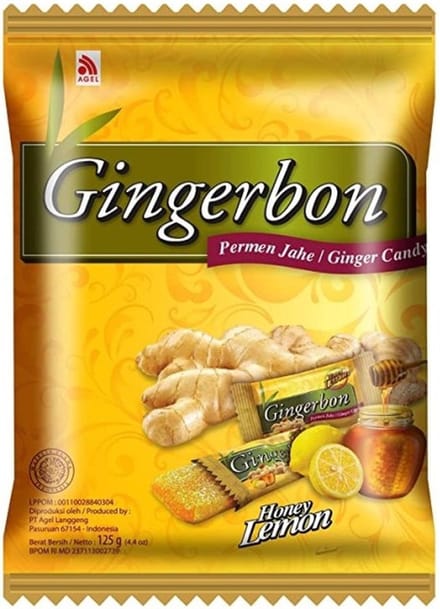 Agel Gingerbon Honey Lemon Candy (125g)