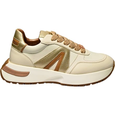 Damesschoenen Alexander Smith Hyde Woman-Ivory Gold