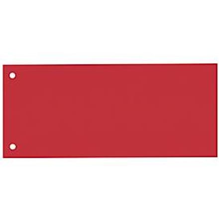 bene scheidingsstroken-karton, rood, 100 stuks