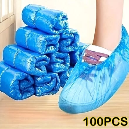 Livé® Wegwerpschoenovertrekken – 100 stuks – Antislip & Waterdicht