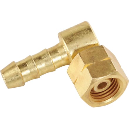 Adapter hoekconnector 14 LH voor het verbinden van een gasslang 8x15 mm