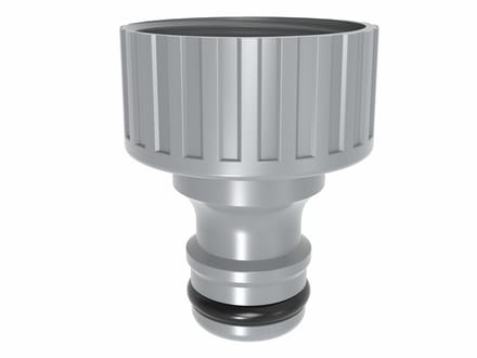 AWTools - Kraanaansluiting - 1/2 inch - Grijs Grafiet - UV-bestendig