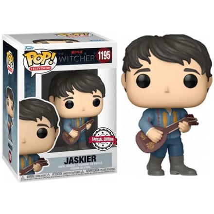 Funko The Witcher - POP! TV Jaskier (Green Outfit) 9 cm Verzamelfiguur - Multicolours