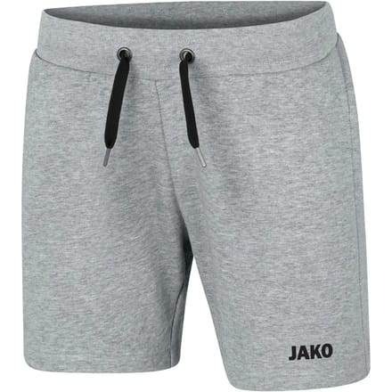 Jako Base Joggingshort Dames - Lichtgrijs Gemeleerd | Maat: 36