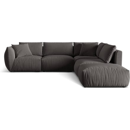 Hoekbank Christ 4-zits links velvet | Micadoni