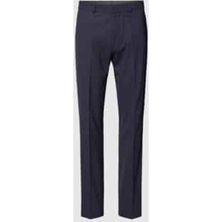Slim fit pantalon met persplooien, model 'OULTIMATE'