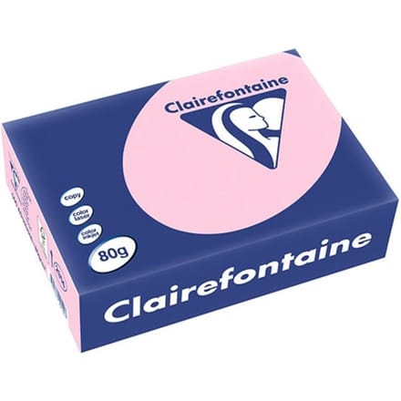 Clairefontaine Roze A5 Gekleurd papier 80 grams (500 vel)