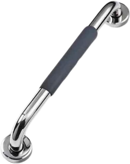 Badkamer Handgreep - Douche Leuning - Veiligheid Vergroten - Antislip Oppervlak - 60 cm - Zilver