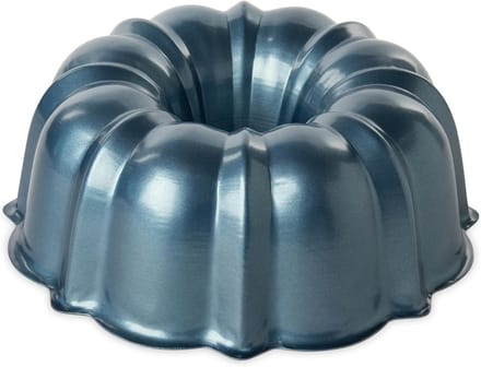 Vorm Bundt Cake - Bakvorm - Taarten Bakken - Antiaanbaklaag - 30 cm Diameter - Blauw