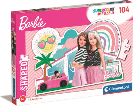 Clementoni - Puzzel - 104 Stukjes - Barbie - Kinderpuzzel - Vanaf 6 Jaar