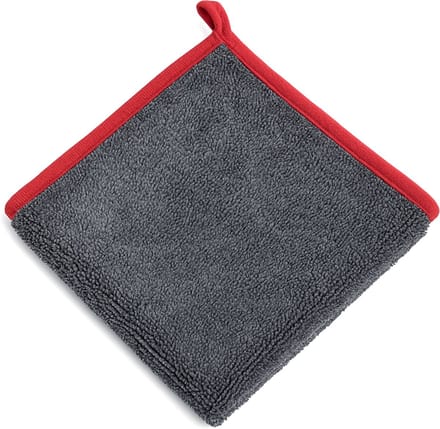 Droogdoek Auto Microvezeldoek Auto - Grijs/ Rood