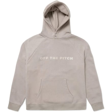 Off The Pitch Comfort Hoodie Heren Beige - Maat: S