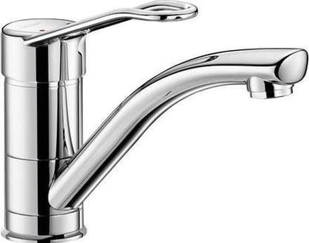 Mechanische wastafelmengkraan hoogte 100 mm