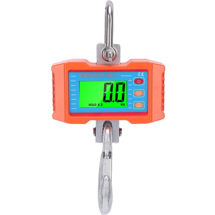 Pèse-grue numérique 1000kg 2200lb Haute Précision Affichage LED Balance Suspendue Industrielle avec Télécommande pour Ferme red