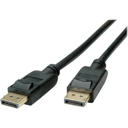 ROLINE GREEN DisplayPort-kabel, v1.4, DP M - M, zwart, 5 m