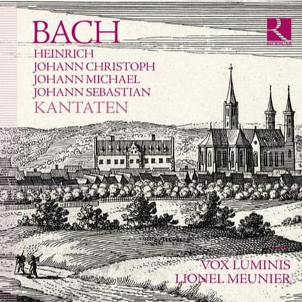 Vox Luminis, Lionel Meunier - Bach Kantaten (CD)