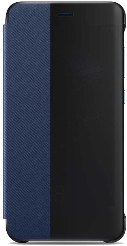 Huawei view flip cover - blauw - voor Huawei P10 Lite